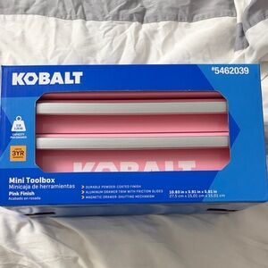 Kobalt Pink Mini Toolbox
